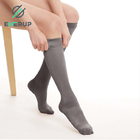 XL Black Knee High Compression Socks Help Plantar Fasciitis Customized